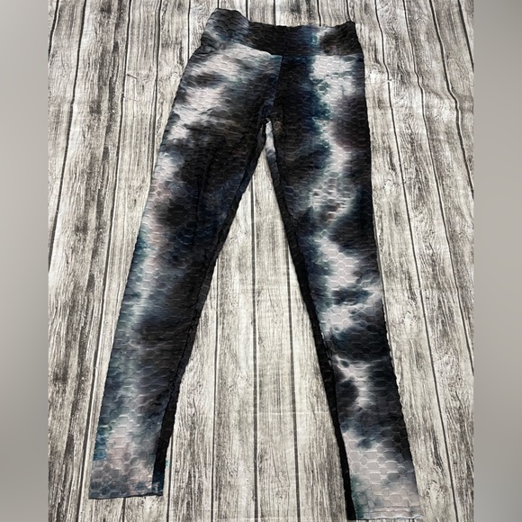 Juniors XL XJ BOOST 2 puece tie dye outfit awesome textured material crop top - Picture 5 of 8